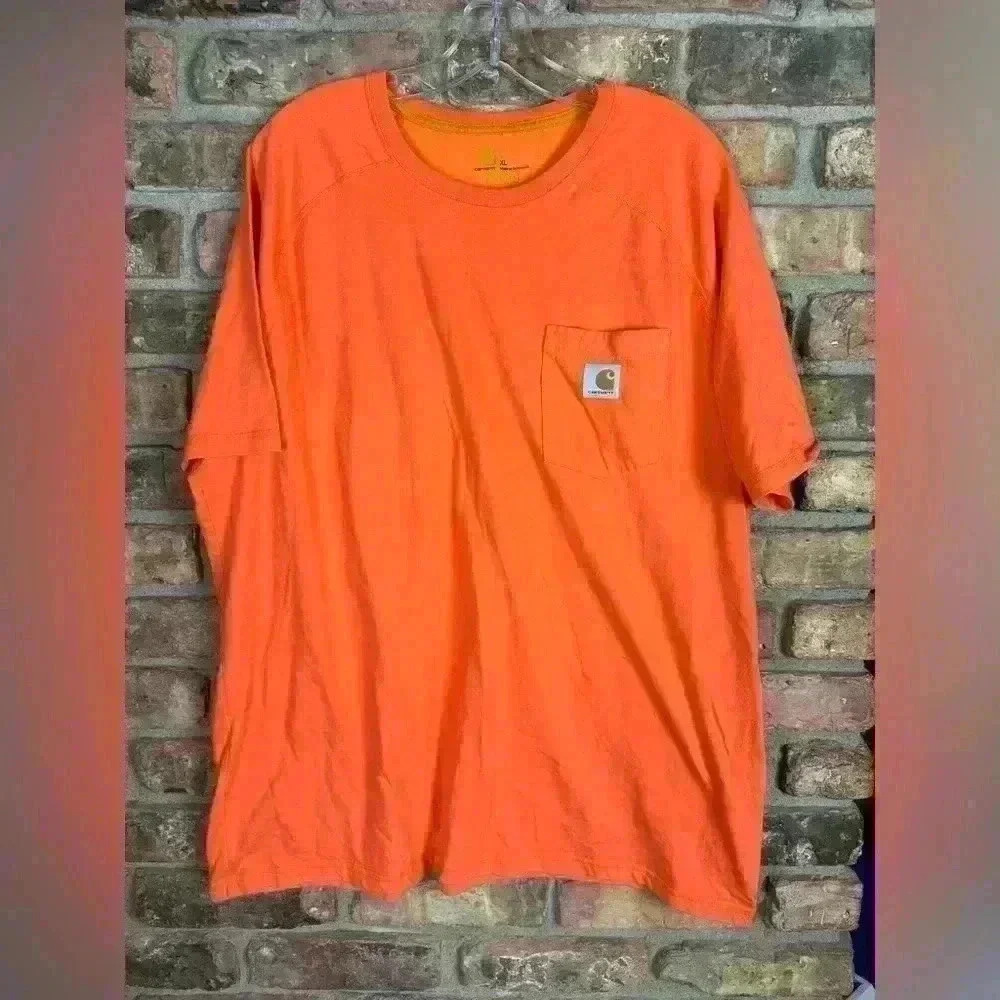 Carhartt Tshirt - Orange XL Relaxed Fit